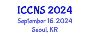 International Conference on Cryptography and Network Security (ICCNS) September 16, 2024 - Seoul, Republic of Korea