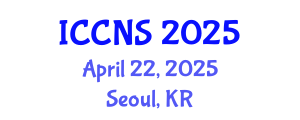 International Conference on Cryptography and Network Security (ICCNS) April 22, 2025 - Seoul, Republic of Korea