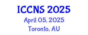 International Conference on Cryptography and Network Security (ICCNS) April 05, 2025 - Toronto, Australia