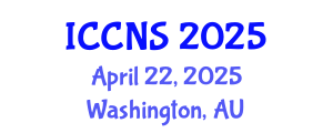 International Conference on Cryptography and Network Security (ICCNS) April 22, 2025 - Washington, Australia
