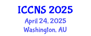 International Conference on Cryptography and Network Security (ICCNS) April 24, 2025 - Washington, Australia