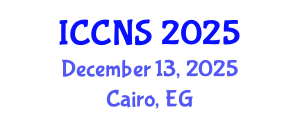 International Conference on Cryptography and Network Security (ICCNS) December 13, 2025 - Cairo, Egypt