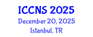 International Conference on Cryptography and Network Security (ICCNS) December 20, 2025 - Istanbul, Turkey
