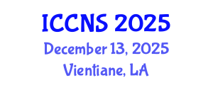 International Conference on Cryptography and Network Security (ICCNS) December 13, 2025 - Vientiane, Laos