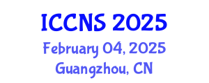 International Conference on Cryptography and Network Security (ICCNS) February 04, 2025 - Guangzhou, China
