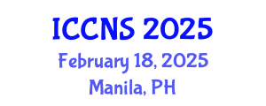 International Conference on Cryptography and Network Security (ICCNS) February 18, 2025 - Manila, Philippines