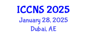 International Conference on Cryptography and Network Security (ICCNS) January 28, 2025 - Dubai, United Arab Emirates