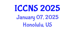 International Conference on Cryptography and Network Security (ICCNS) January 07, 2025 - Honolulu, United States