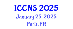 International Conference on Cryptography and Network Security (ICCNS) January 25, 2025 - Paris, France