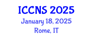 International Conference on Cryptography and Network Security (ICCNS) January 18, 2025 - Rome, Italy