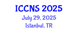 International Conference on Cryptography and Network Security (ICCNS) July 29, 2025 - Istanbul, Turkey