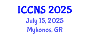 International Conference on Cryptography and Network Security (ICCNS) July 15, 2025 - Mykonos, Greece