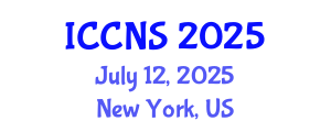 International Conference on Cryptography and Network Security (ICCNS) July 12, 2025 - New York, United States