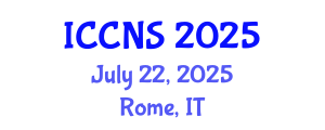 International Conference on Cryptography and Network Security (ICCNS) July 22, 2025 - Rome, Italy