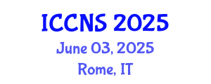 International Conference on Cryptography and Network Security (ICCNS) June 03, 2025 - Rome, Italy