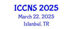 International Conference on Cryptography and Network Security (ICCNS) March 22, 2025 - Istanbul, Turkey