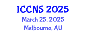 International Conference on Cryptography and Network Security (ICCNS) March 25, 2025 - Melbourne, Australia