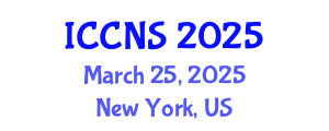 International Conference on Cryptography and Network Security (ICCNS) March 25, 2025 - New York, United States