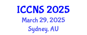 International Conference on Cryptography and Network Security (ICCNS) March 29, 2025 - Sydney, Australia