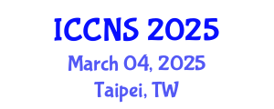 International Conference on Cryptography and Network Security (ICCNS) March 04, 2025 - Taipei, Taiwan