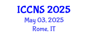 International Conference on Cryptography and Network Security (ICCNS) May 03, 2025 - Rome, Italy