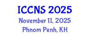 International Conference on Cryptography and Network Security (ICCNS) November 11, 2025 - Phnom Penh, Cambodia