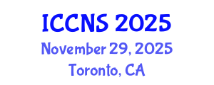 International Conference on Cryptography and Network Security (ICCNS) November 29, 2025 - Toronto, Canada