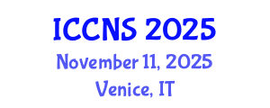 International Conference on Cryptography and Network Security (ICCNS) November 11, 2025 - Venice, Italy