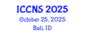 International Conference on Cryptography and Network Security (ICCNS) October 25, 2025 - Bali, Indonesia
