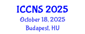 International Conference on Cryptography and Network Security (ICCNS) October 18, 2025 - Budapest, Hungary