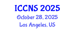 International Conference on Cryptography and Network Security (ICCNS) October 28, 2025 - Los Angeles, United States