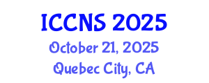 International Conference on Cryptography and Network Security (ICCNS) October 21, 2025 - Quebec City, Canada