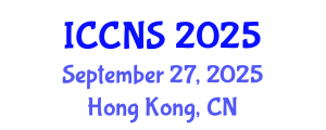 International Conference on Cryptography and Network Security (ICCNS) September 27, 2025 - Hong Kong, China