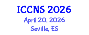 International Conference on Cryptography and Network Security (ICCNS) April 20, 2026 - Seville, Spain International Conference on Cryptography and Network Security (ICCNS) April 20, 2026 - Seville, Spain