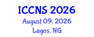 International Conference on Cryptography and Network Security (ICCNS) August 09, 2026 - Lagos, Nigeria