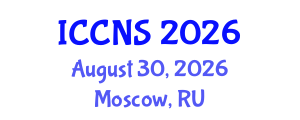 International Conference on Cryptography and Network Security (ICCNS) August 30, 2026 - Moscow, Russia International Conference on Cryptography and Network Security (ICCNS) August 30, 2026 - Moscow, Russia
