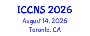 International Conference on Cryptography and Network Security (ICCNS) August 14, 2026 - Toronto, Canada