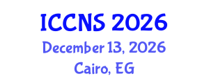 International Conference on Cryptography and Network Security (ICCNS) December 13, 2026 - Cairo, Egypt International Conference on Cryptography and Network Security (ICCNS) December 13, 2026 - Cairo, Egypt