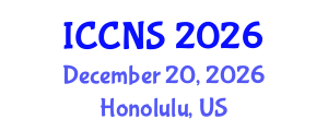 International Conference on Cryptography and Network Security (ICCNS) December 20, 2026 - Honolulu, United States International Conference on Cryptography and Network Security (ICCNS) December 20, 2026 - Honolulu, United States