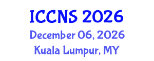 International Conference on Cryptography and Network Security (ICCNS) December 06, 2026 - Kuala Lumpur, Malaysia International Conference on Cryptography and Network Security (ICCNS) December 06, 2026 - Kuala Lumpur, Malaysia