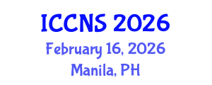 International Conference on Cryptography and Network Security (ICCNS) February 16, 2026 - Manila, Philippines