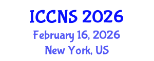 International Conference on Cryptography and Network Security (ICCNS) February 16, 2026 - New York, United States International Conference on Cryptography and Network Security (ICCNS) February 16, 2026 - New York, United States