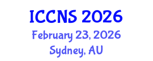 International Conference on Cryptography and Network Security (ICCNS) February 23, 2026 - Sydney, Australia International Conference on Cryptography and Network Security (ICCNS) February 23, 2026 - Sydney, Australia