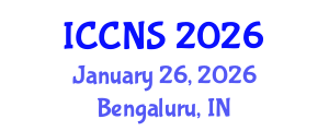 International Conference on Cryptography and Network Security (ICCNS) January 26, 2026 - Bengaluru, India International Conference on Cryptography and Network Security (ICCNS) January 26, 2026 - Bengaluru, India