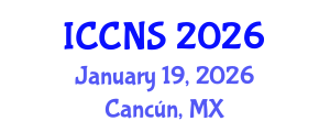 International Conference on Cryptography and Network Security (ICCNS) January 19, 2026 - Cancún, Mexico International Conference on Cryptography and Network Security (ICCNS) January 19, 2026 - Cancún, Mexico