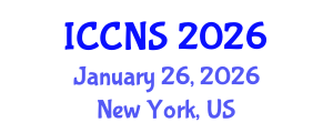 International Conference on Cryptography and Network Security (ICCNS) January 26, 2026 - New York, United States International Conference on Cryptography and Network Security (ICCNS) January 26, 2026 - New York, United States