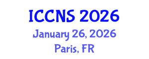 International Conference on Cryptography and Network Security (ICCNS) January 26, 2026 - Paris, France International Conference on Cryptography and Network Security (ICCNS) January 26, 2026 - Paris, France