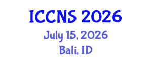 International Conference on Cryptography and Network Security (ICCNS) July 15, 2026 - Bali, Indonesia International Conference on Cryptography and Network Security (ICCNS) July 15, 2026 - Bali, Indonesia