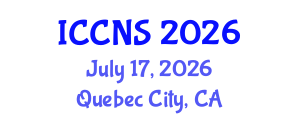 International Conference on Cryptography and Network Security (ICCNS) July 17, 2026 - Quebec City, Canada International Conference on Cryptography and Network Security (ICCNS) July 17, 2026 - Quebec City, Canada