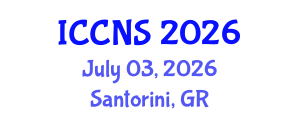 International Conference on Cryptography and Network Security (ICCNS) July 03, 2026 - Santorini, Greece International Conference on Cryptography and Network Security (ICCNS) July 03, 2026 - Santorini, Greece